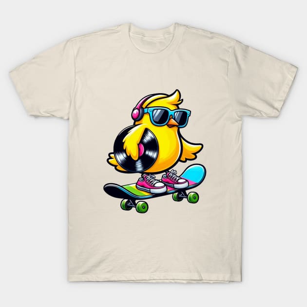 easter peeps vinyl T-Shirt by BukovskyART